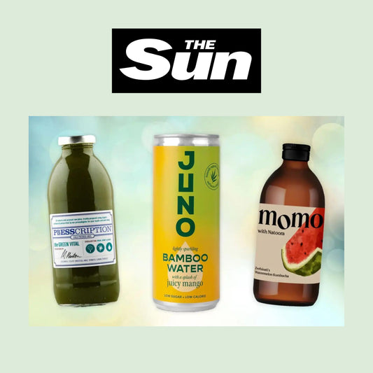 Juno Bamboo Water featured in The Sun