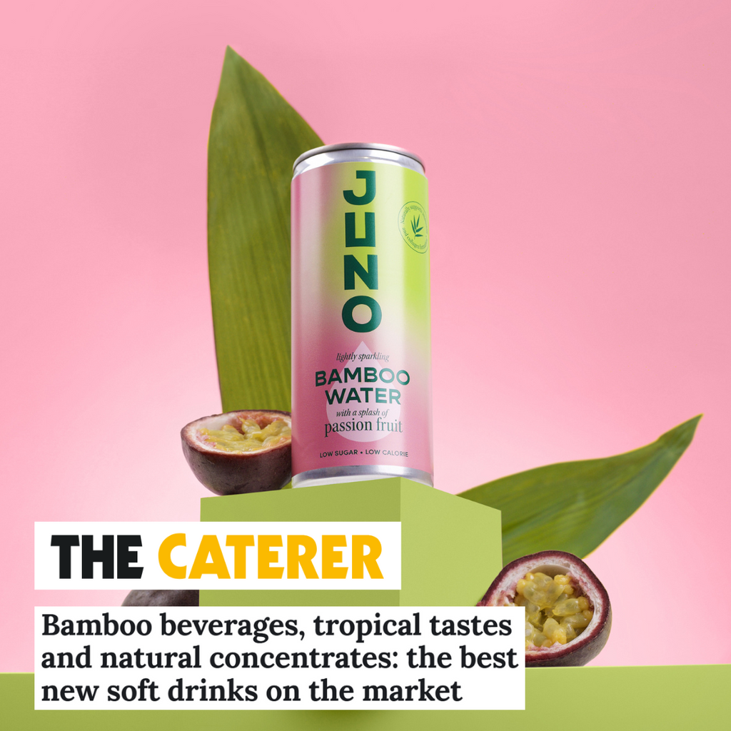 Juno Bamboo Water is in the spotlight!